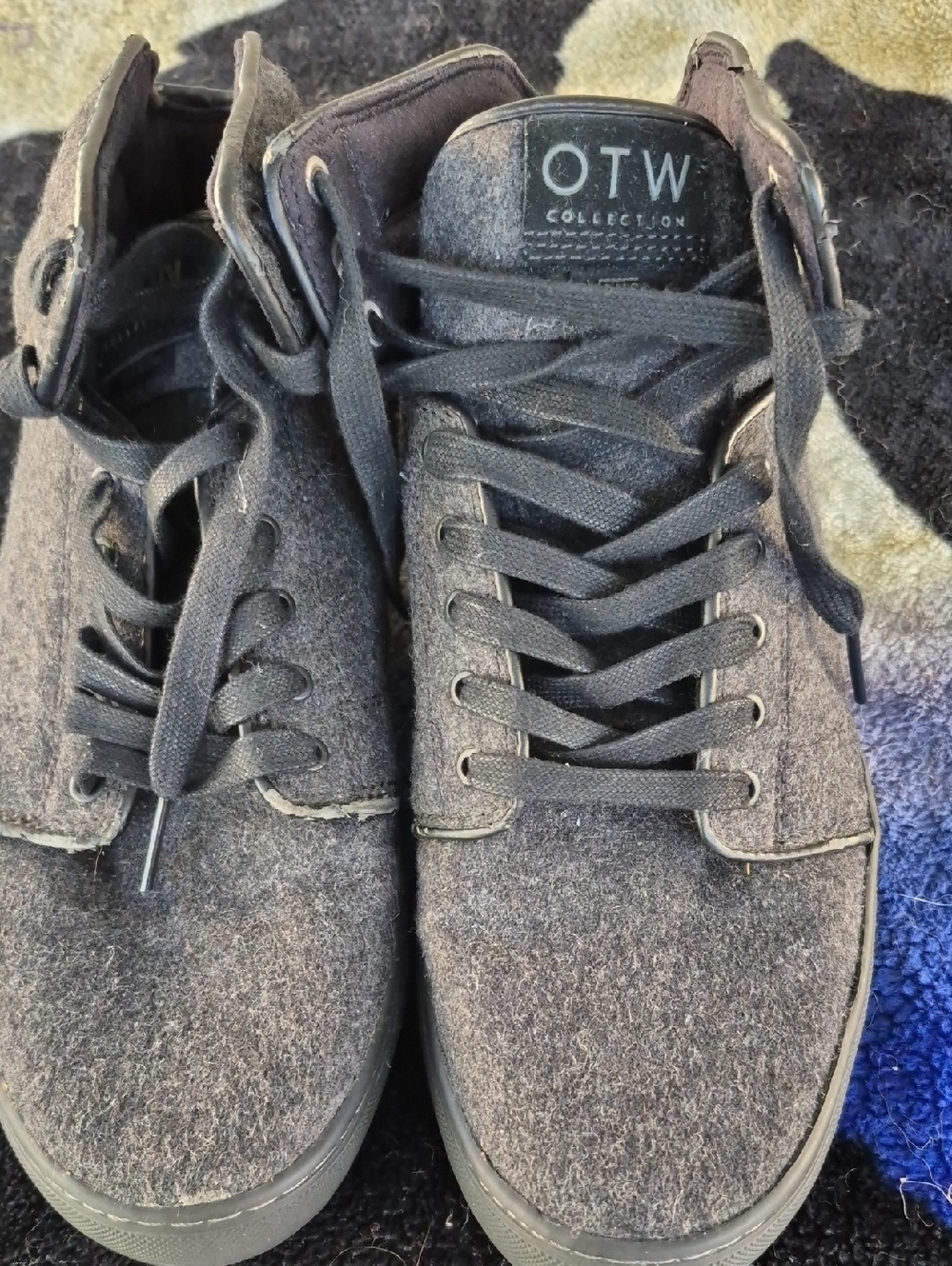 Vans OTW Collection Men's Charcoal Gray High-Top Sneakers